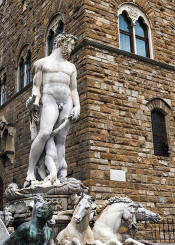 photo: statue of Hercules, Florence