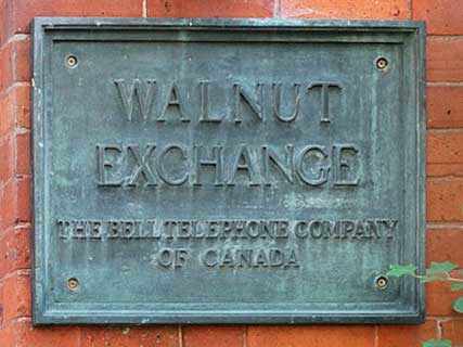 bell exchange sign
