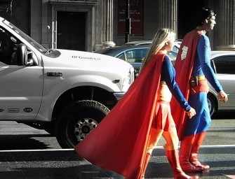 Superwoman is burnt-out <br>and Superman has angina