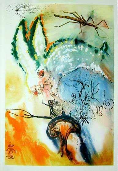 salvador dali illustration down the rabbit hole westmountmag.ca