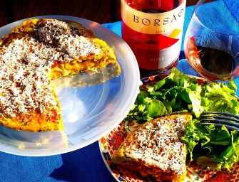 Tortilla de Patatas <br>or small cake in Spanish