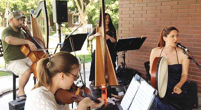 The Celtic Four at Westmount Park WestmountMag.ca