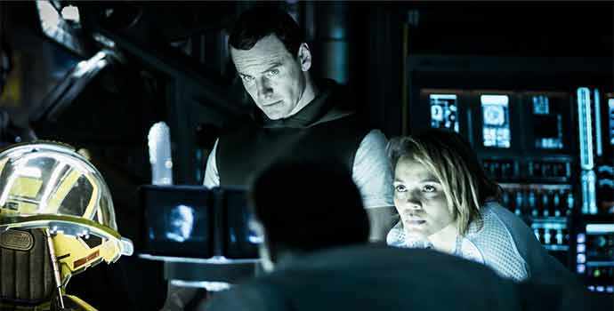 Alien: Covenant - co-produced and directed by Ridley