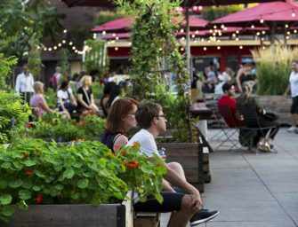 A garden oasis <br>in the heart of Montreal