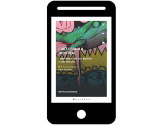 Le Quartier des Spectacles <br>lance son application mobile