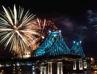 Illumination du pont <br>le plus connecté au monde