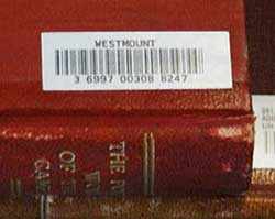 bar code on book - WestmountMag.ca