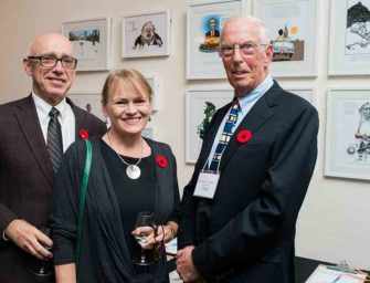 Atwater Library honours <br>Michael St. B. Harrison