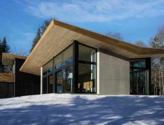 La résidence l’aile de bois <br>dans les Laurentides