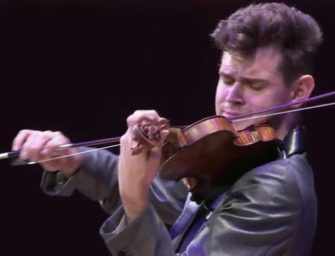 Le Violoniste Blake Pouliot : <br>une étoile montante