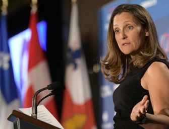 Chrystia Freeland on <br>Canada in a Changing World