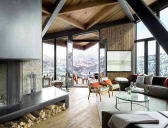 Owl Creek, perched in <br>the Colorado Rockies