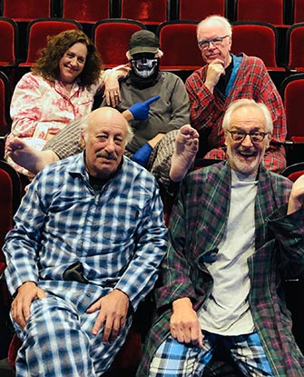 Ellen David, Terry Mosher, Rick Blue, Josh Freed, George Bowser