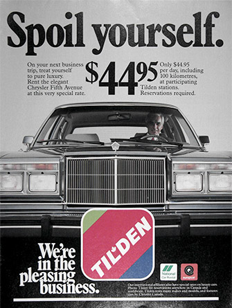 Tilden ad