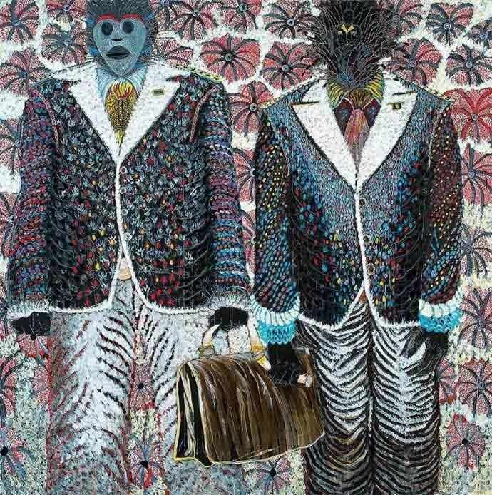 Omar Ba - Promenade masquée 1, 2016 - MBAM – WestmountMag.ca