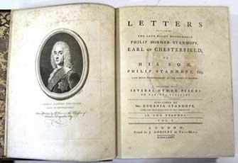 Book by the Earl of Chesterfield - WestmoutMag.ca