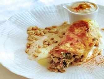 Love and Spices: Chicken <br>paupiettes with tahini