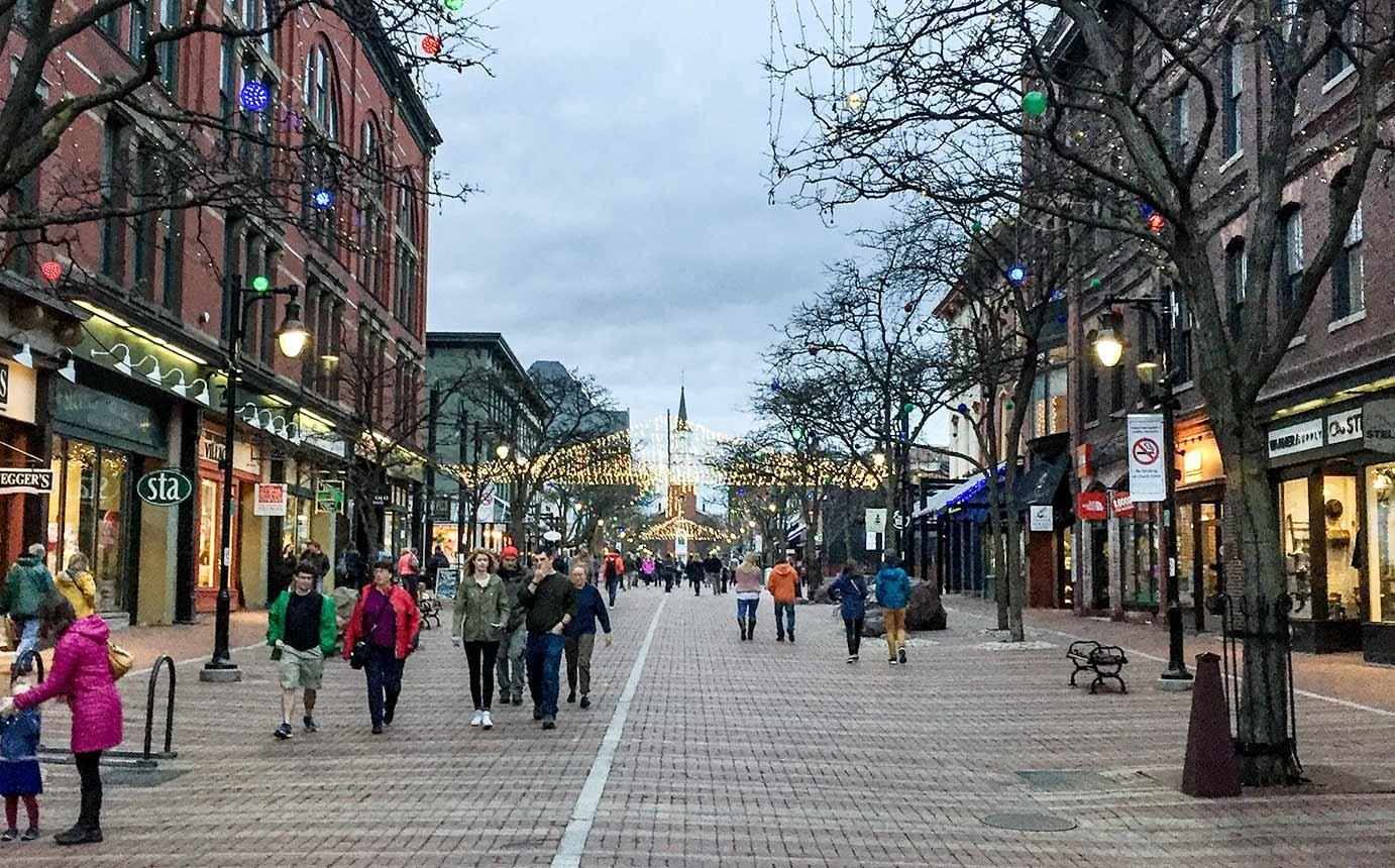 Church Street Marketplace, Burlington, Vermont
