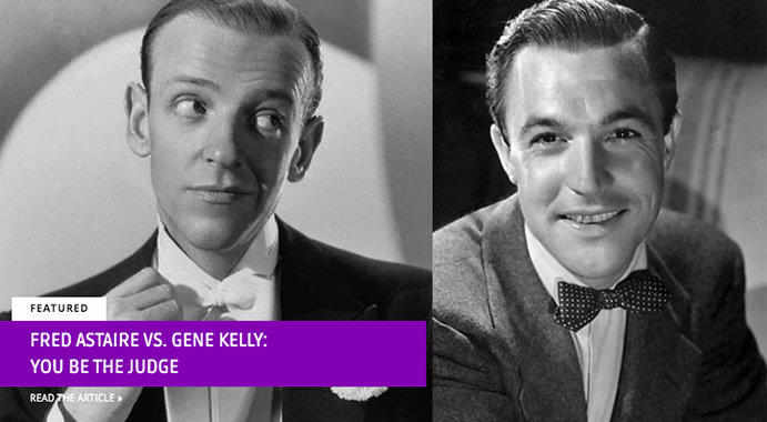 Fred Astaire and Gene Kelly
