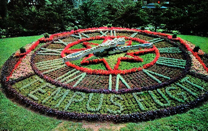 L'horloge florale parc Westmount - Westmount Floral Clock c. 1940