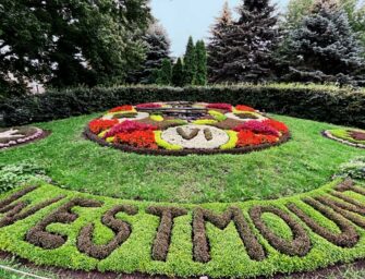 L&rsquo;horloge florale <br>de la ville de Westmount