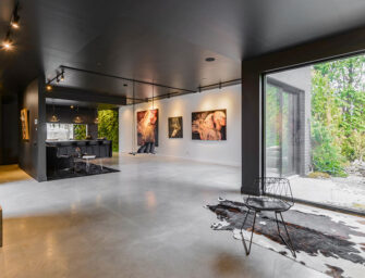 The residence and gallery of <br>the artist Rio in Saint-Sulpice