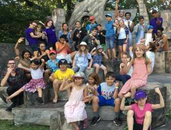 Kids have lots of fun with <br>Shakespeare-Before-the-Show