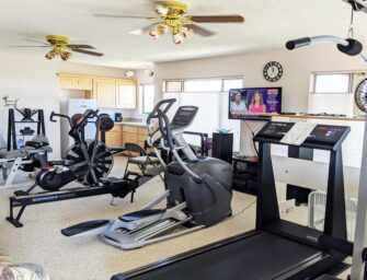 Question d’immobilier : <br>un gymnase à domicile