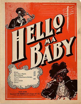 Cover for Hello Ma Baby sheet music