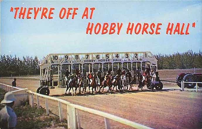 Hobby Horse Hall postcard 