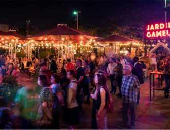 Summer is still going on <br>in Les jardins Gamelin
