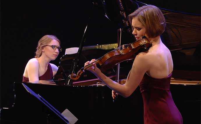 JMC - Jeunesses Musicales Canada - Jonctions : une sensibilité canadienne, 3 octobre 2019 - Amy Hillis, violon & Meagan Milatz, piano