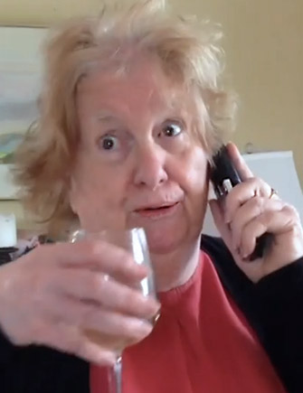 Kitty Calling Bernice 