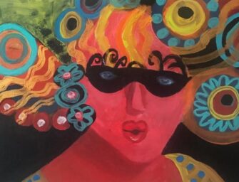 Artist Carol Rabinovitch <br>enjoys the creative spark