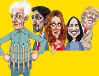 Serge Chapleau, profession <br>cartoonist, at the McCord