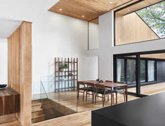 Pearl House, a home <br>with well-balanced spaces