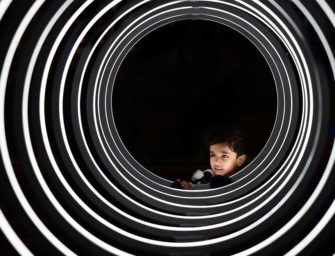 Interactive installations in <br>the Quartier des spectacles