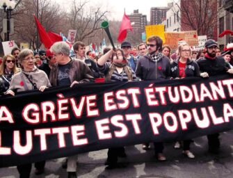 When the City of Montreal <br>was Red Squared