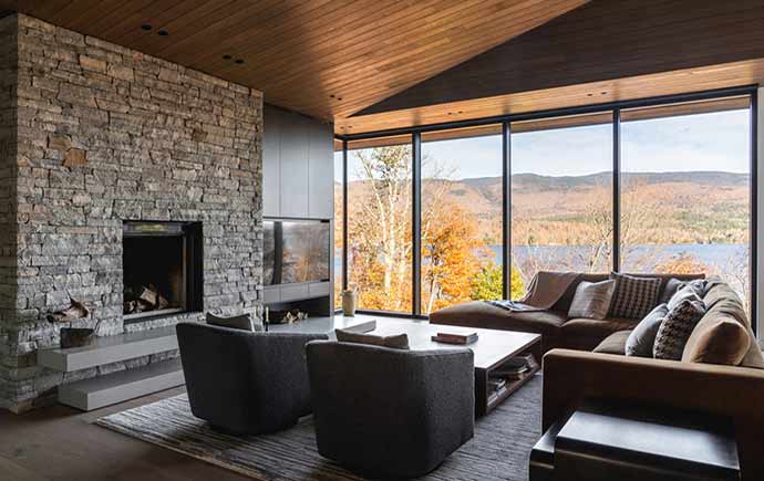Résidence Flècheà Mont-Tremblant- MU Architecture - photo: Raphaël Thibodeau