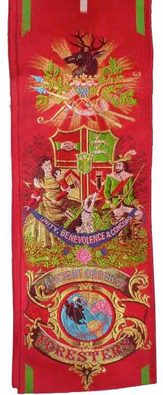 Sash Ancient Order of Foresters