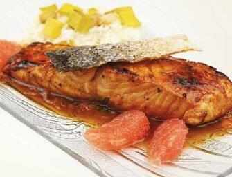 Love and Spices: <br>Seared Salmon with Grapefruit