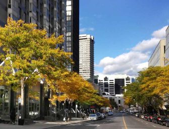 Westmount places: <br>St. Catherine Street