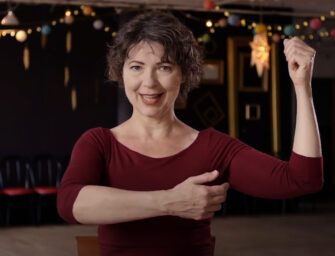 Tango dancing with <br>Mireille and friends