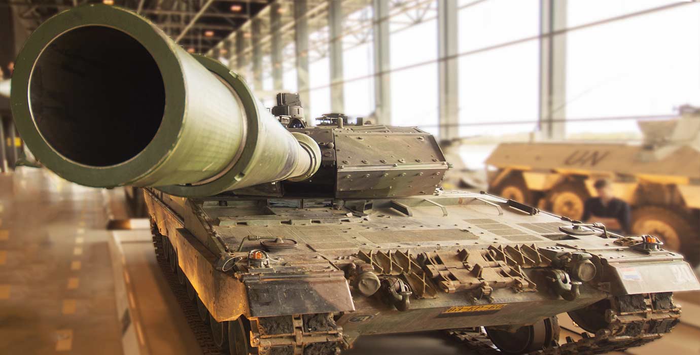 Leopard tank