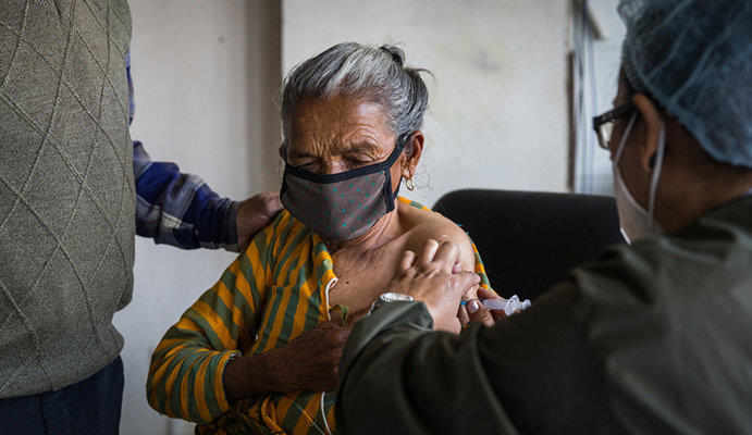 Administration of the COVID vaccine in the Third-World
