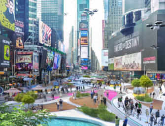 Will Times Square look <br>like this in three years?