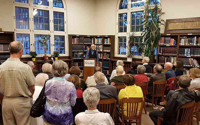 Atwater LIbrary book launch