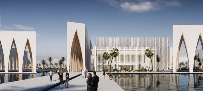 Centre culturel et de conférence d'El Gouna - Studio Seilern Architects • photo : Paul Riddle