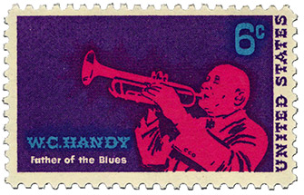 WC Handy postage stamp